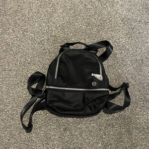 Lululemon Mini Black Backpack